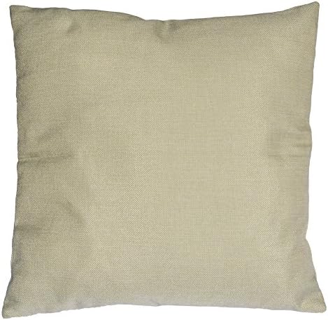 WayHomeDecor 18 "X18 " Cotton Linen Decorative Throw Pillow Cushion Elephant (Pack of 2 Covers+2 Pillow Inserts)