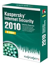 Kaspersky Internet Security 1 User, 1 Year License, 2010 (PC CD)
