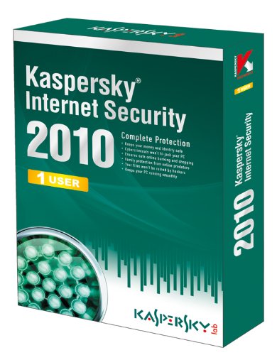 Kaspersky Internet Security 1 User, 1 Year License, 2010 (PC CD)
