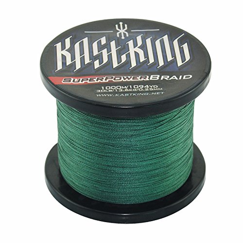 KastKing SuperPower Moss Green Braid Fishing Line 1000M 12LB 80LB (8