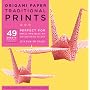 Origami Paper Traditional Prints 8 1/4" 49 Sheets