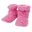 Aroma Home Fluffy Microwavable Feet Warmers - Pink