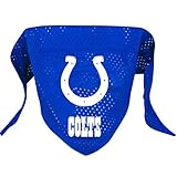 Hunter MFG Indianapolis Colts Mesh Dog Bandana, Large