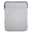 FLEECE Vertical Padded Case with Extra Pocket (Gray) for the Apple iPad 2 / New iPad / iPad 3