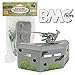 BMC WW2 Pillbox Bunker Defense with Gun - 1:32 Accessory for Plastic Army Men