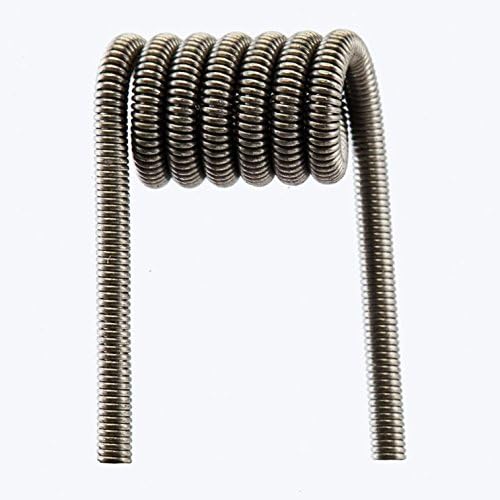 E-Quip The Coil Kit (10) Pre-Built 22g Nichrome Clapton Coils &amp; Japanese Cotton