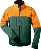 Feldtmann 22756/M Softshell Jacke Sanddorn Gr&ouml;&szlig;e M gr&uuml;n/orange