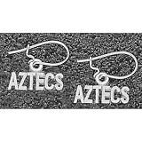 LogoArt San Diego State Aztecs Sterling Silver Team Font Dangle Earrings