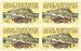 Great Northwest/Fort Snelling Set of 4 x 6 Cent US Postage Stamps Scot 1409