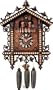 River City Clocks MD807-17 Eight Day Musical Cuckoo Clock with Dancers, 1880'S Reproduction, 17-Inch Tall
