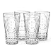 Pretty Clear Sunburst Cooler - Set of 4