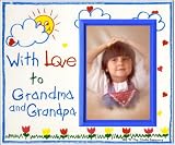 With Love to Grandma & Grandpa (crayola) Picture Frame Gift