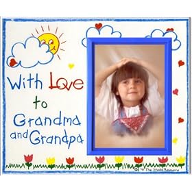 With Love to Grandma and Grandpa (crayola) Picture Frame Gift by Expressly Yours! Photo Expressions