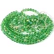 Peridot AB Faceted Round Glass Beads 4.5mm 4 13" Strand