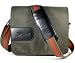ULTIMATEADDONS Green Messenger Travel Bag for Acer Ferrari One 11.6"