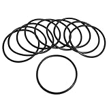 uxcell オイルシール Oリング　ニトリルゴム　ブラック　シール　45g　10個入り