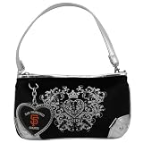 MLB San Francisco Giants Ladies Sports Luxe Wristlet - Black