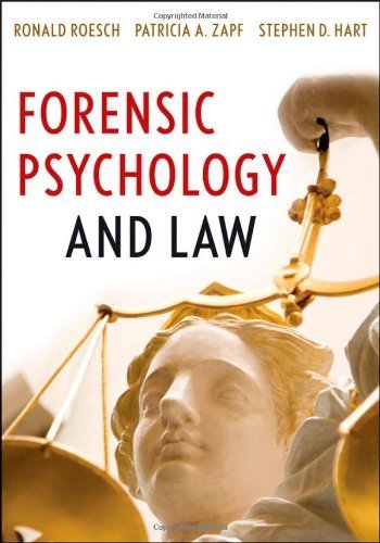 Forensic Psychology and Law by Ronald Roesch (2009-12-21)