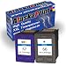 Set Druckerpatronen f�r HP 56 + 57, 20 ml, ersetzt c6656a schwarz und c6657a 3-farbig