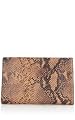 Snake Print Clutch