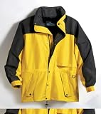Colorblock Nylon Parka with Mesh Lining