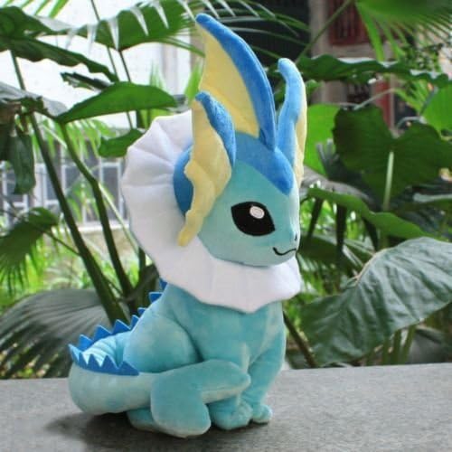 Large Size Vaporeon Pokemon Cute Soft Plush Toy Doll Kids Gift New 37cm 14 50"