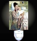 Mother and Child by Cassatt Decorative Night Light