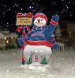 Boston Red Sox Team City Limits Snowman MLB Baseball Fan Shop Sports Team Merchandise