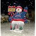 Boston Red Sox MLB City Limits Snowman
