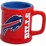 Buffalo Bills 2 Ounce Sculpted Shot Glass Mug - B0008G2BB2