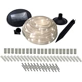 Flipo Solar 100 LED Rope Light, Warm White