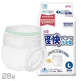 フリーネ 大人用紙おむつ 軽快パンツ うす型 L 360ml 吸収量2回分 28枚入【ADL区分:立てる・座れる方】