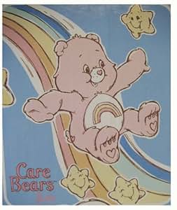 Care Bears "Cheer Bear" Blanket with Pacifier Loop ...