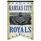 MLB Kansas City Royals Premium Felt Banner 17-by-26