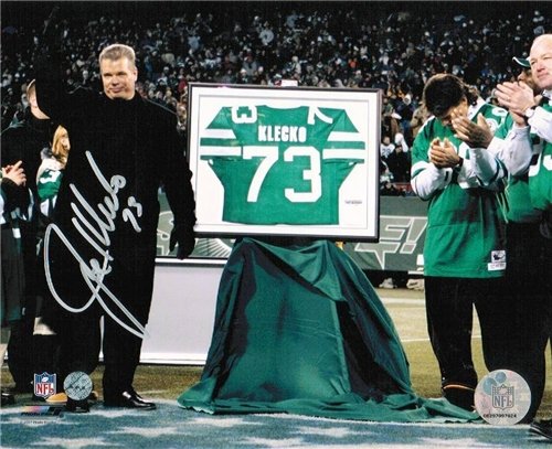 Joe Klecko Autographed/Hand Signed New York Jets 8x10 Photo