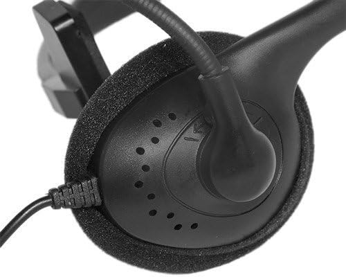 AToshin Headset with Mic for Sony Playstation 4 PS4 Black