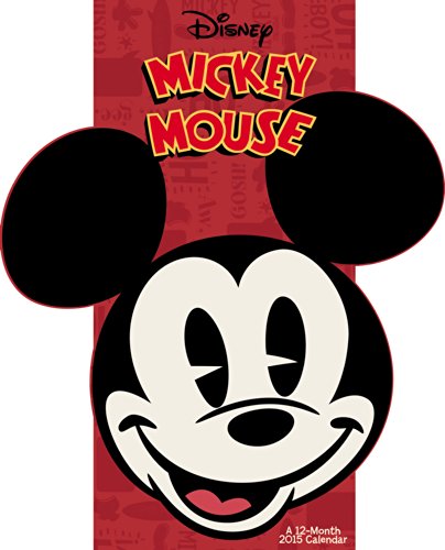 Disney Mickey Mouse Die Cut Wall Calendar (2015)
