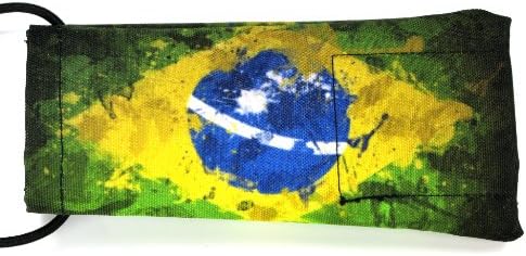 Wicked Sports Paintball Barrel Cover/Sock - Brazil Flag Distressed