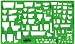 Alvin 25R Template Plumbing Fixture