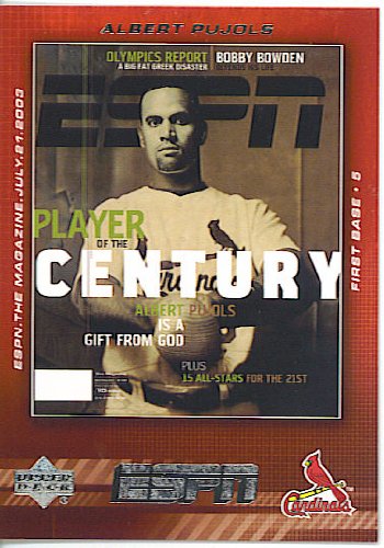2005 Upper Deck Espn Magazine Covers MC14 Albert Pujols St. Louis Cardinals (Baseball Cards)