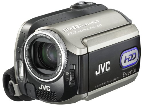 Cheap JVC Everio GZMG255 2MP 30GB Hard Disk Drive Camcorder with 10x Optical Zoom (Includes Docking Station)