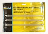 Halogen Heater Replacement Bulbs 3 Pk 400Watts 12V 1.7 Amps