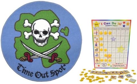 Kenson Kids Responsibility Chart & Time Out Spot, Pirate