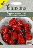 世界最強クラスの激辛唐辛子！ 【輸入種子】 Johnsons Seeds Pepper (HOT) BHUT JOLOKIA ペッパー（トウガラシ）・ブート・ジョロキア ジョンソンズシード