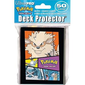 Pokemon Card Supplies Ultra Pro 50 Count Deck Protector Sleeves Assorted Pokemon