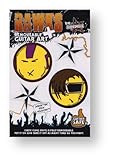 RAWKS Multi-Pack (Bass + Too Sexy Rock + 2 stars) - Removable Guitar Art