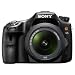 Sony SLT-A65VK SLR-Digitalkamera (24,3 Megapixel, Live View, Full-HD Video) inkl. 18-55mm Objektiv schwarz