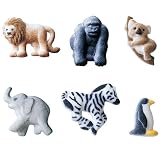 Lucks Dec-Ons Mini Zoo Animals Assortment, 120 pk