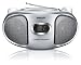 Philips AZ105S/05 Portable CD Player with FM Tuner and Line-In for MP3 Playback - Silver (New for 2013)