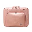 CaseCrown Double Memory Foam Case (Alligator Pink) for HP 17 Inch Laptop